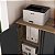 Conjunto para Escritório Home Office Mesa L e Armário Baixo Moderno - Imagem 3