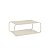 Mesa de Centro Aura Design Orgânico 80cm Pés em Metal - Imagem 12