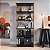 Estante Multifuncional Escritório Home Office 6 Prateleiras 73x180cm - Imagem 1