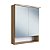 Armário Espelheira para Banheiro 60cm 2 Portas e Iluminação Led - Imagem 3