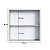 Armário Aéreo Multiuso Budapest 60cm 2 Portas 1 Prateleira - Imagem 11