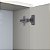 Armário Aéreo Banheiro Bologna com Espelho 60cm 1 Porta 3 Prateleiras - Imagem 12