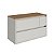 Gabinete Suspenso para Banheiro Belarus 80cm 2 Portas 1 Gaveta - Imagem 10