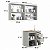 Conjunto Banheiro Suspenso Gabinete e Espelheira Bahamas 120cm - Imagem 13