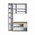Conjunto Banheiro Suspenso Gabinete e Espelheira Belarus 108,2cm - Imagem 11
