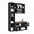 Conjunto Banheiro Suspenso Gabinete e Espelheira Belarus 108,2cm - Imagem 5
