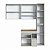 Conjunto Suspenso Banheiro Gabinete Espelheira Bangladesh 148,2cm - Imagem 11