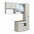 Conjunto Suspenso Banheiro Gabinete Espelheira Bangladesh 148,2cm - Imagem 10