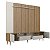 Conjunto Rack e Painel TV 75 Polegadas c/LED 200cm 2 Portas 2 Gavetas - Imagem 12