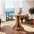 Mesa de Jantar Redonda Madeira Maciça 90cm Geovani - Imagem 1