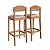 Conjunto 2 Banquetas Altas Madeira Maciça Capri - Imagem 3