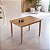 Mesa de Jantar Retangular Madeira Maciça 160cm Genova - Imagem 1