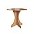 Conjunto Mesa Jantar Redonda 4 Cadeiras 80cm Madeira Maciça Capri - Imagem 5