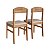 Conjunto de Jantar Mesa Retangular 160cm 6 Cadeiras Madeira Maciça - Imagem 4