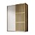 Guarda-Roupas Nilo 183,3cm 2 Portas de Correr Ripada e 100%MDF - Imagem 6