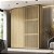Guarda-Roupas Nilo 183,3cm 2 Portas de Correr Ripada e 100%MDF - Imagem 1