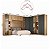 Roupeiro Modulado Ravi 100% MDF 376,5cm 14 Portas com Reflecta e LED - Imagem 3