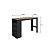 Mesa Bancada Gourmet 135cm para 4 Lugares 3 Prateleiras - Imagem 4