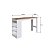 Mesa Bancada Gourmet 135cm para 4 Lugares 3 Prateleiras - Imagem 8