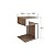 Mesa Lateral de Apoio com Nichos 35cm - Imagem 4