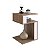 Mesa Lateral de Apoio com Nichos 35cm - Imagem 2