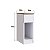 Mesa Lateral ou de Cabeceira 20cm Nicho e Gaveta Linea - Imagem 4