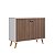 Aparador Buffet Retrô 90,3cm com 1 Prateleira e 2 Portas - Imagem 6