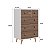 Cômoda para Quarto Retrô 69cm 4 Gavetas - Imagem 8