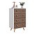 Cômoda para Quarto Retrô 69cm 4 Gavetas - Imagem 6