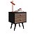 Mesa de Cabeceira Retrô 45cm 2 Gavetas - Imagem 6