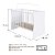 Berço Infantil Plasbaby 133,5x91,5cm com Protetor - Imagem 10
