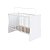 Berço Infantil Plasbaby 133,5x91,5cm com Protetor - Imagem 9