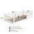 Cama Infantil Solteiro Montessoriana com Protetor 198x95cm - Imagem 7