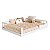 Cama Infantil Casal Montessoriana com Protetor 198cm - Imagem 4