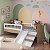 Cama Montessoriana 193x135cm de Solteiro com Escada e Escorregador - Imagem 7