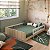 Cama Montessoriana 144,9x194cm Linha Affetto de Casal com Protetor - Imagem 7