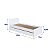 Berço Cama 194X84,5cm com Auxiliar 3 Gavetas e Trocador - Imagem 6