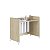 Mini Berço 4 em 1 Evolutivo 45x90,6cm com Suporte Mosquiteiro - Imagem 5