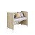 Mini Berço 4 em 1 Evolutivo 45x90,6cm com Suporte Mosquiteiro - Imagem 4