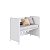 Mini Berço 4 em 1 Evolutivo 45x90,6cm com Suporte Mosquiteiro - Imagem 13