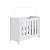 Mini Berço 4 em 1 Evolutivo 45x90,6cm com Colchão Suporte Mosquiteiro - Imagem 11