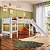 Cama Elevada 202x210cm com Escorregador - Imagem 1