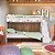 Beliche Infantil 231,8x99cm com Escada 5 Nichos e 2 Gavetas - Imagem 2