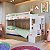 Treliche Infantil 231,8x99cm com Escada Nichos Gavetas e Cama Auxiliar - Imagem 4