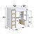 Cama Elevada 196,2x95,8cm com Armário e Escrivaninha - Imagem 13