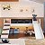 Cama Playground 195x210cm com Escorregador e Rampa - Imagem 2