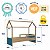 Cama Infantil Montessoriana 201x95cm com Protetor Lateral - Imagem 18