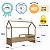 Cama Infantil Montessoriana 201x95cm com Protetor Lateral - Imagem 15