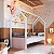 Cama Infantil Montessoriana 201x95cm com Protetor Lateral - Imagem 1