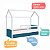 Cama Infantil Montessoriana 201x95cm com Cama Auxiliar - Imagem 8